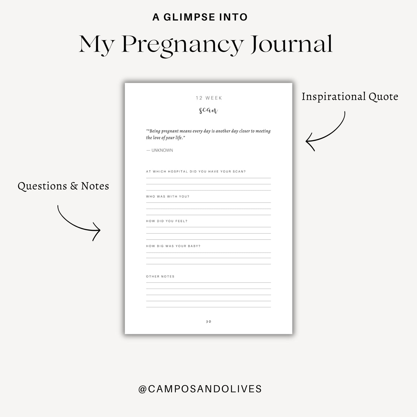 Growing You - My Pregnancy Journal