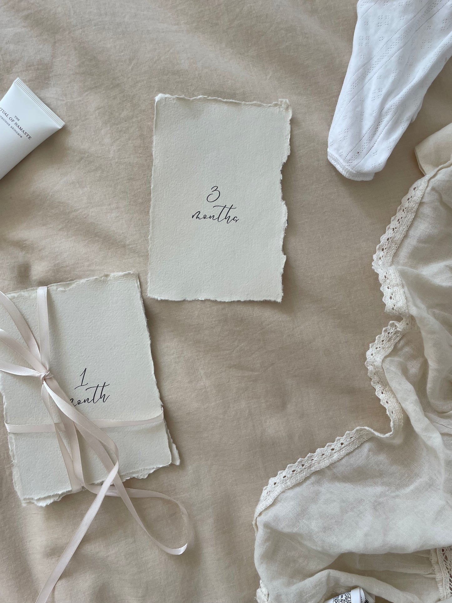 Baby milestone cards