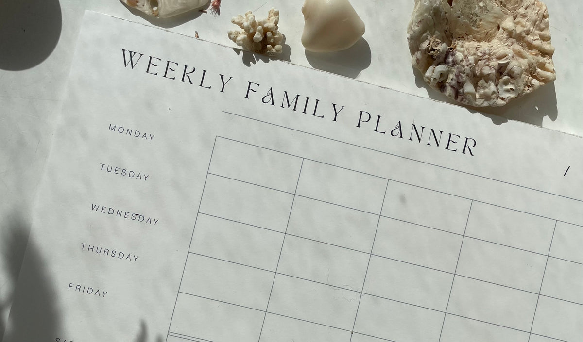 Weekly Family Planner